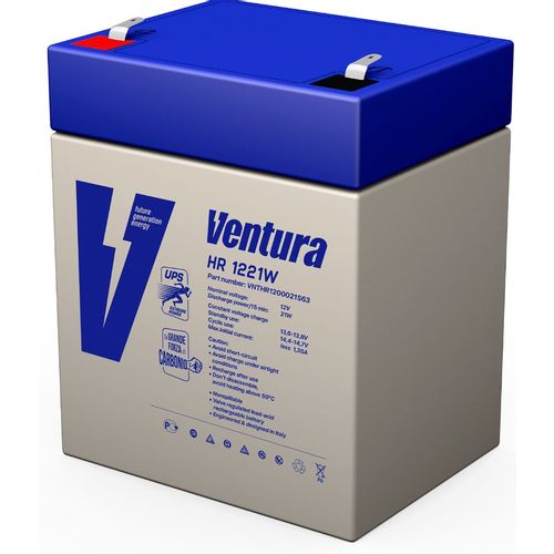 Аккумуляторная батарея VENTURA HR 1221W для ИБП, 12В, 5Ач [vnthr1221ws63]