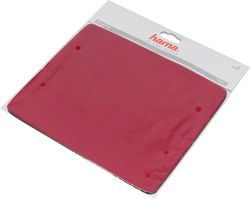 Коврик для мыши HAMA 00054767 (S) красный, ткань, 223х183х6мм