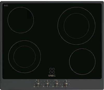 Электрическая варочная панель SMEG P864AO, Hi-Light, независимая ...