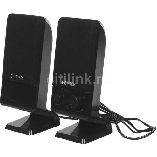 Колонки Edifier M1250, 2.0, черный [m1250 black]
