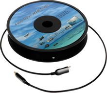 Изображение товара Кабель HDMI Fiber Optic 2.0 25м позолоченные контакты черный