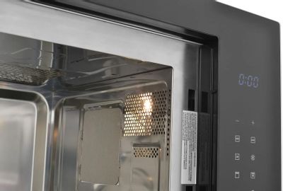 Встраиваемая микроволновая печь HAIER HMX-BTG259B, 25л, 900Вт, черный ...