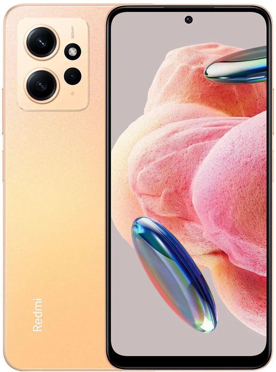 Смартфон Redmi Note 12 8/256 Гб Sunrise Gold