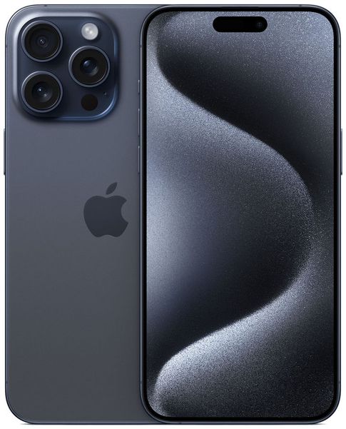 Смартфон Apple iPhone 15 Pro Max 256Gb,  A3108,  синий титан