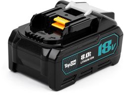 Батарея аккумуляторная для Makita TopON TOP-PTGD-MAK-18-8.0, 18В, 8Ач, Li-Ion