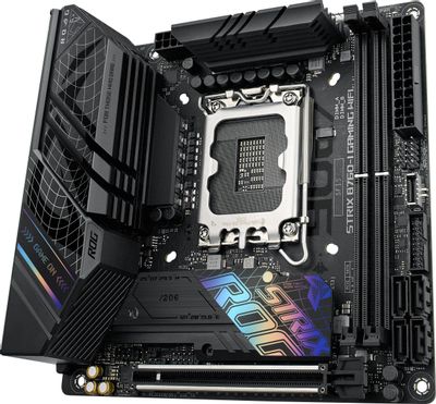 Материнская плата ASUS ROG STRIX B760-I GAMING WIFI, LGA 1700, Intel ...