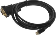 Изображение товара Кабель  1.1v,  miniDisplayPort (m) -  VGA (m),  GOLD ,  2м,  черный