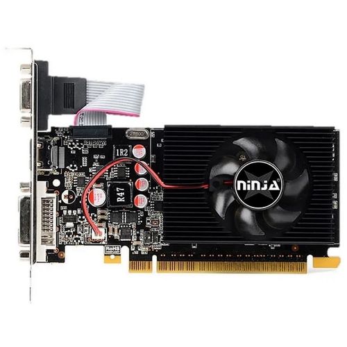 Видеокарта NINJA NVIDIA GeForce GT 730 GeForce GT 730 2ГБ GDDR3, Ret [nf73np023f]