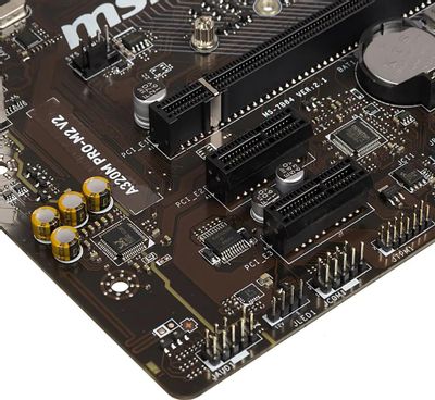 MSI A320M PRO M2 V2 SocketAM4 AMD A320 mATX Ret 1127762
