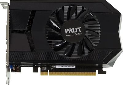 Видеокарта Palit NVIDIA  GeForce GTX 650Ti 1ГБ GDDR5, oem [ne5x65t01301-1071f bulk]