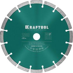 Алмазный диск Kraftool 36680-230, по бетону, кирпичу, камню