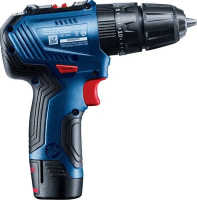 Дрель-шуруповерт Bosch GSB 12V-30, 2Ач, с двумя аккумуляторами ...