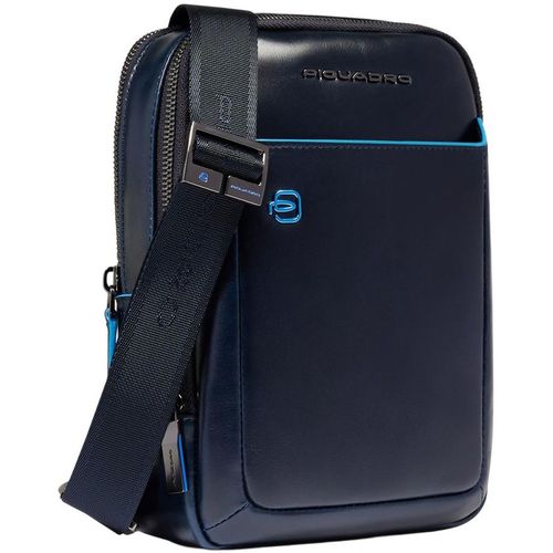 Сумка Piquadro Blue Square, мужская, кожа натуральная, синий [ca6811b2/blu2]