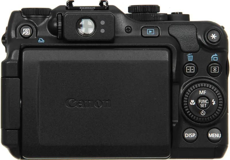Цифровой компактный фотоаппарат Canon PowerShot G12, черный