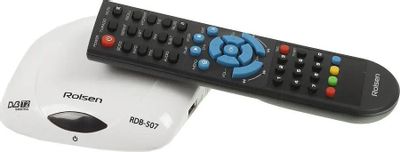 Ресивер DVB-T2 Rolsen RDB-507, белый – купить в Ситилинк | 708737