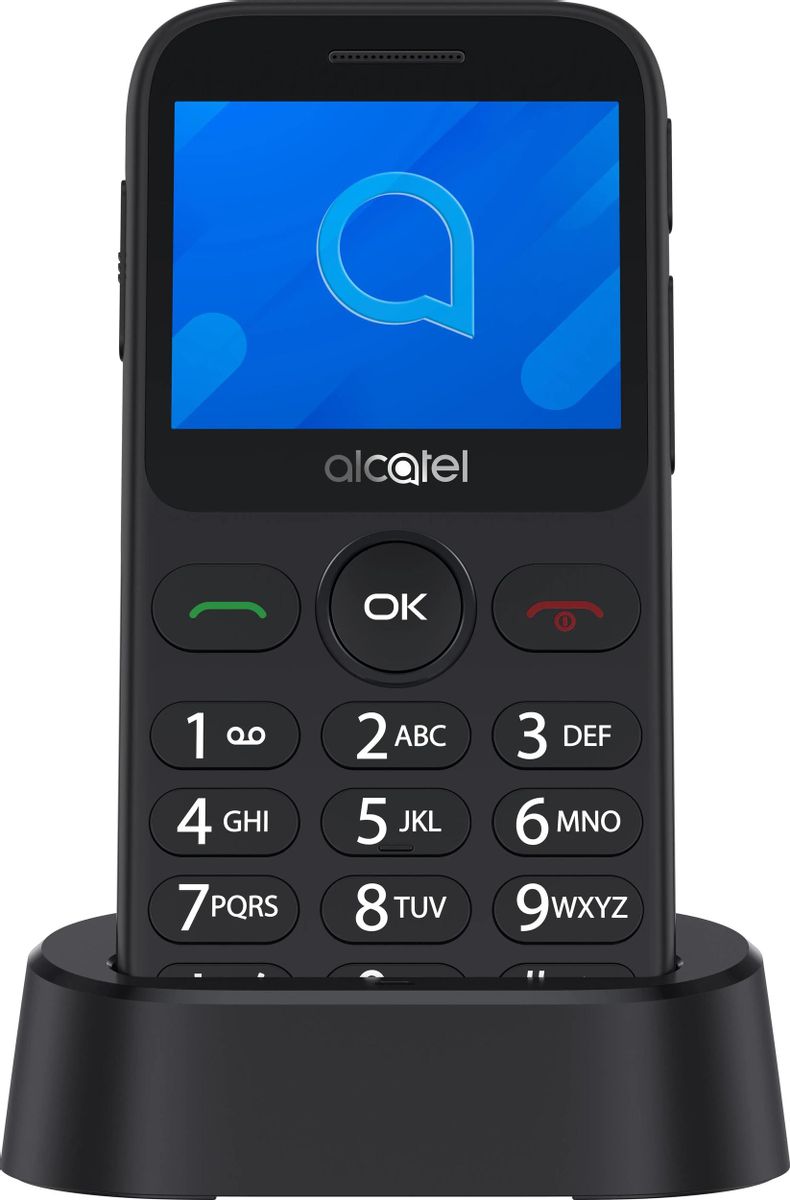 Характеристики Сотовый телефон Alcatel 2020X серый (1744705) смотреть в  СИТИЛИНК