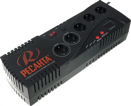 Стабилизатор напряжения Ресанта С1500,  1кВт серый [63/6/33]