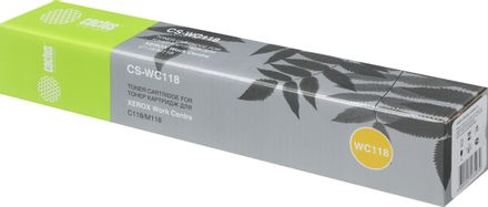 Картридж Cactus CS-WC118, 006R01179, черный / CS-WC118