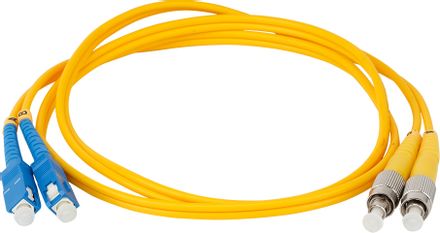 Патч-корд LanMaster 2 9/125 OS2 2м ПВХ желтый [twt-2sc-2fc/su-2.0]
