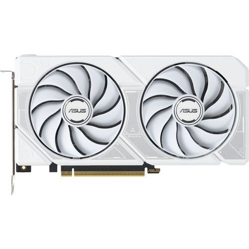 Видеокарта ASUS NVIDIA GeForce RTX 5060TI DUAL-RTX5060TI-O16G-WHITE 16ГБ Dual, GDDR7, OC, Ret