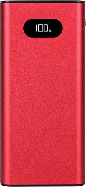 Внешний аккумулятор (Power Bank) TFN Blaze LCD PD,  20000мAч,  красный [tfn-pb-270-rd]