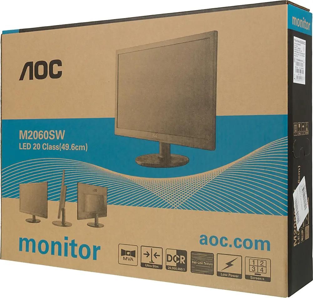 Обзор товара монитор AOC Professional m2060swd2/01 19.5