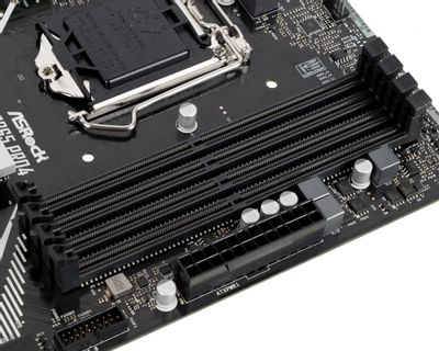 Asrock b365m pro4 micro atx lga1151 motherboard top