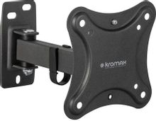 Изображение товара Кронштейн для телевизора Kromax CORBEL-2, 10-32", настенный, поворот и наклон,  черный [90462]