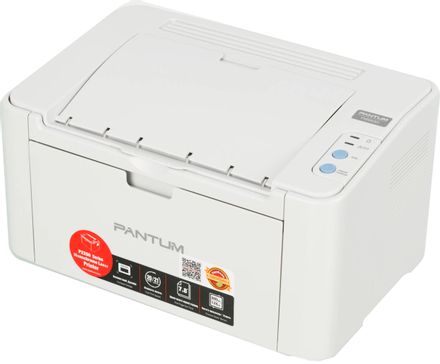 Принтер лазерный Pantum P2200 черно-белая печать, A4, серый