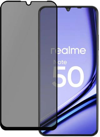 Защитное стекло для экрана PERO PGFGP-RN50 для Realme Note 50 конфиденциальная, 1 шт, прозрачный