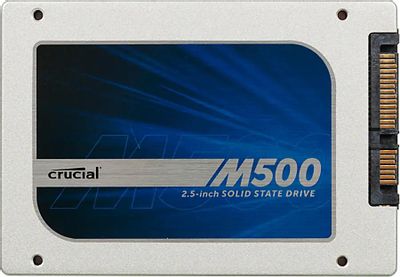 SSD накопитель Crucial M500 CT120M500SSD1 120ГБ, 2.5", SATA III