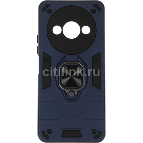 Чехол (клип-кейс) BORASCO Anti-Shok Case, для Xiaomi Redmi A3/A3X/Poco C61, противоударный, синий [74544]