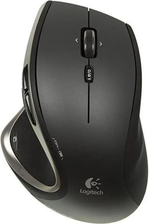 Мышь беспроводная Logitech Performance MX, радио, лазерная, USB, 835dpi, черный [910-001120]