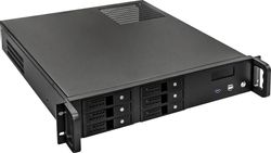 Корпус для сервера монтируемый в стойку EXEGATE Pro 480-HS06/800ADS, 2U, 800 Вт, черный