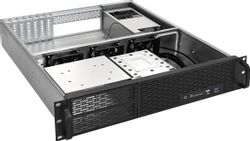 Корпус для сервера монтируемый в стойку EXEGATE Pro 2U550-06, 2U, 600 Вт, черный