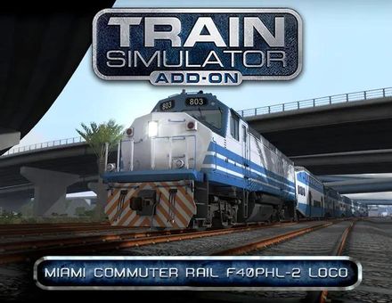 Дополнение к игре DOVETAIL Train Simulator: Miami Commuter Rail F40PHL-2 Loco, для ПК, регион: Россия, английская версия