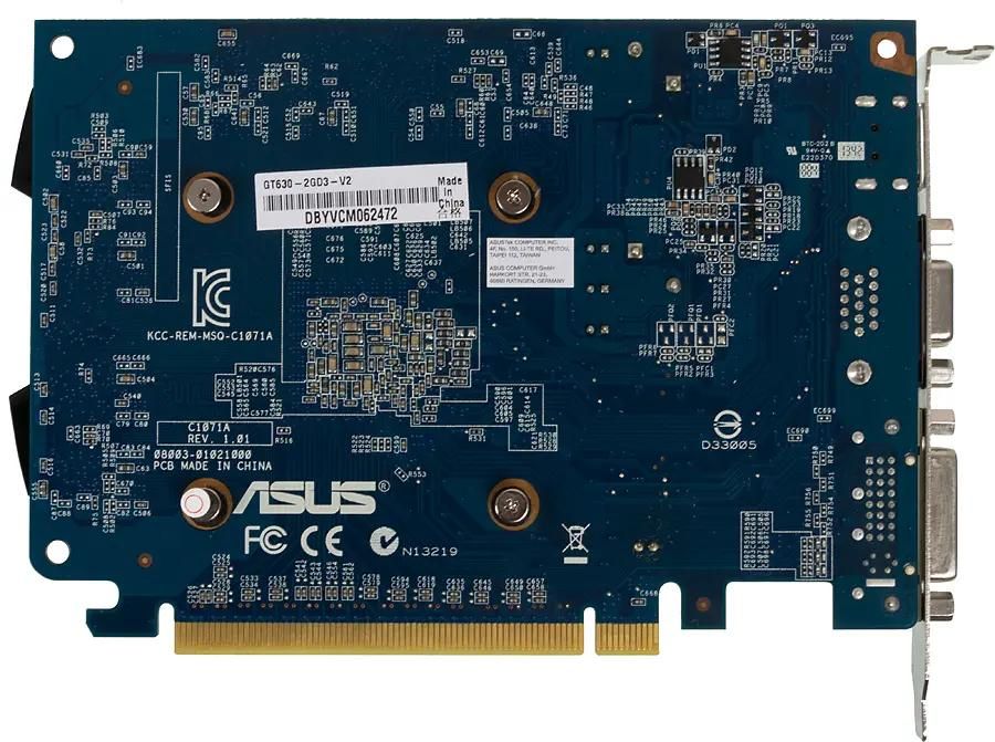 Asus gt630 top