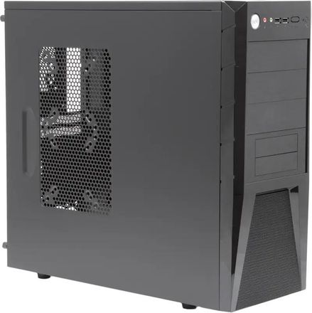 Корпус ATX CaseCom Texconn 7686, Midi-Tower, без БП,  черный [km-7686]