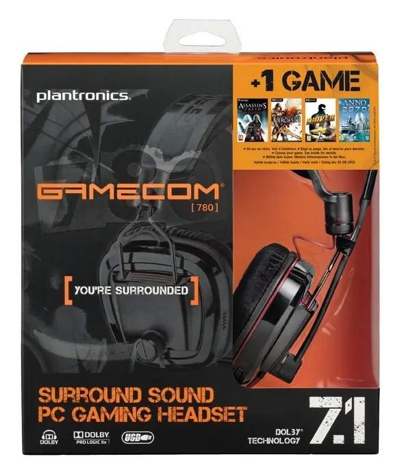 Plantronics gamecom 780 best sale