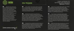 Картридж Cactus CS-TK3200, черный