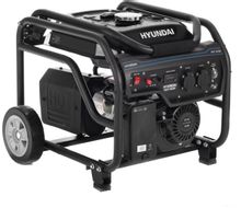 Изображение товара Бензиновый генератор Hyundai HHY 3050F 3.2 кВт, колеса, 220 В
