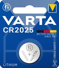 Изображение товара CR2025 Батарейка VARTA Electronics BL1 Lithium,  1 шт.