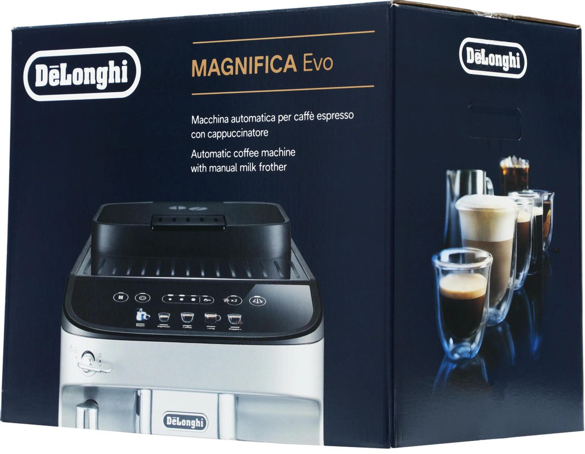 Отзывы на Кофемашина DeLonghi Magnifica Evo ECAM290.31.SB,  серебристый/черный в интернет-магазине СИТИЛИНК (1829614)