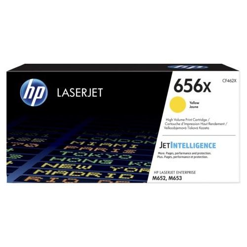 Картридж HP 656X, желтый / CF462X