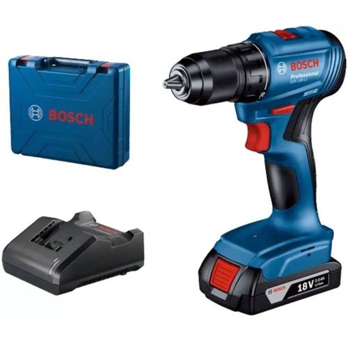 Дрель-шуруповерт Bosch GSR 185-LI, 2Ач, с одним аккумулятором [06019k3001]