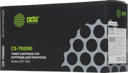 Картридж Cactus CS-TN2090, TN-2090, черный / CS-TN2090