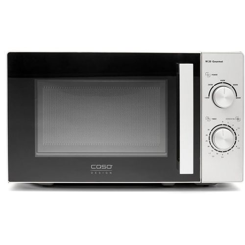 Микроволновая печь CASO M 20 Gourmet, 800Вт, 20л, серебристый