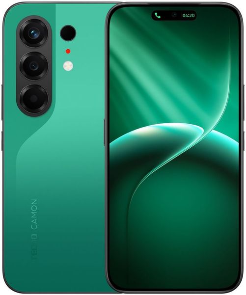 6.78" Смартфон TECNO Camon 50 8/256Gb,  NFC,  AMOLED,  144Гц,  6500мAч,  зеленый