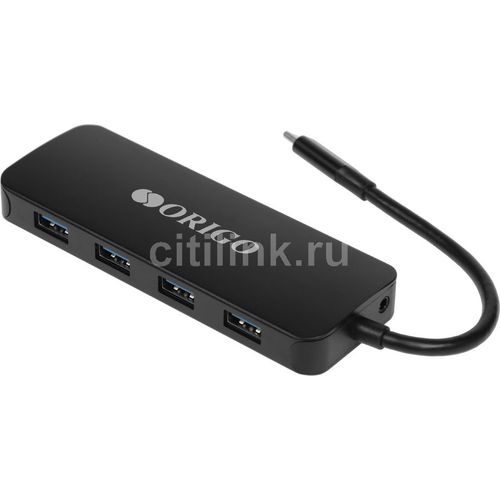 Хаб (разветвитель) ORIGO OU3390SNPD, черный [ou3390snpd/b1]