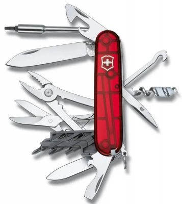 Складной нож Victorinox CyberTool M, функций: 34, 91мм, красный , коробка картонная [1.7725.t]